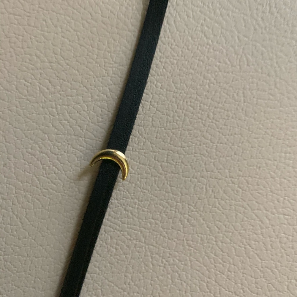 Moon choker necklace